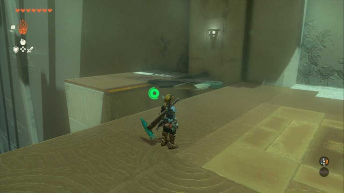 zelda totk jirutagumac shrine wing bridge below chest