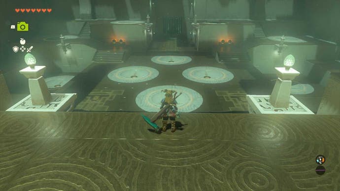 zelda totk kyokugon shrine main area