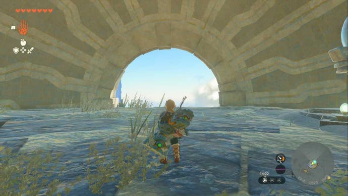 Zelda Totk Lanayru Sky Archipelago Sphere Eingang für Weisen Wille