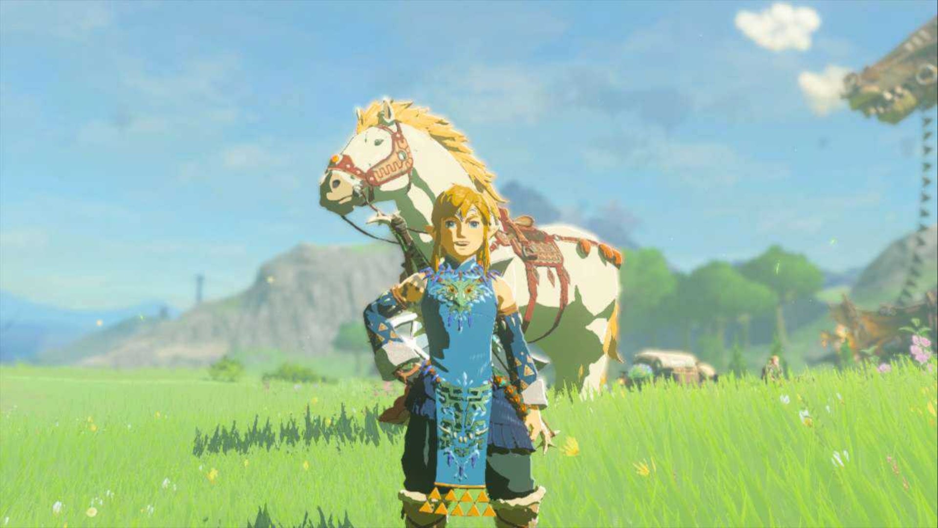 How to find the Giant White Stallion in Zelda Tears of the Kingdom