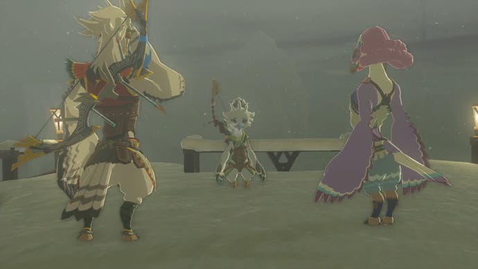 zelda totk link debate with teba