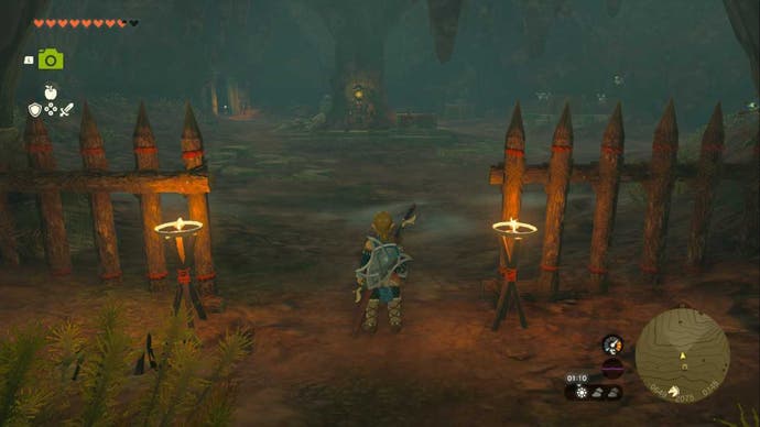 zelda totk link in yiga clan maritta branch hideout