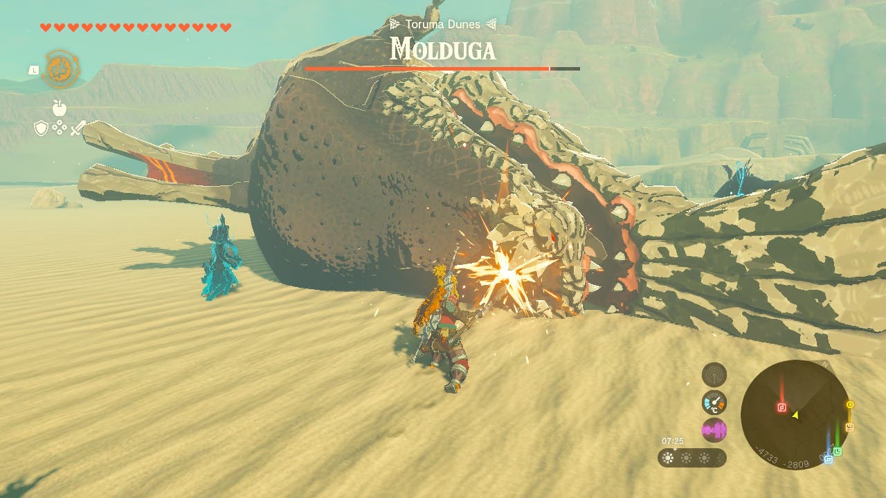 Mulduga How to beat Molduga in Zelda Tears of the Kingdom | Eurogamer.net