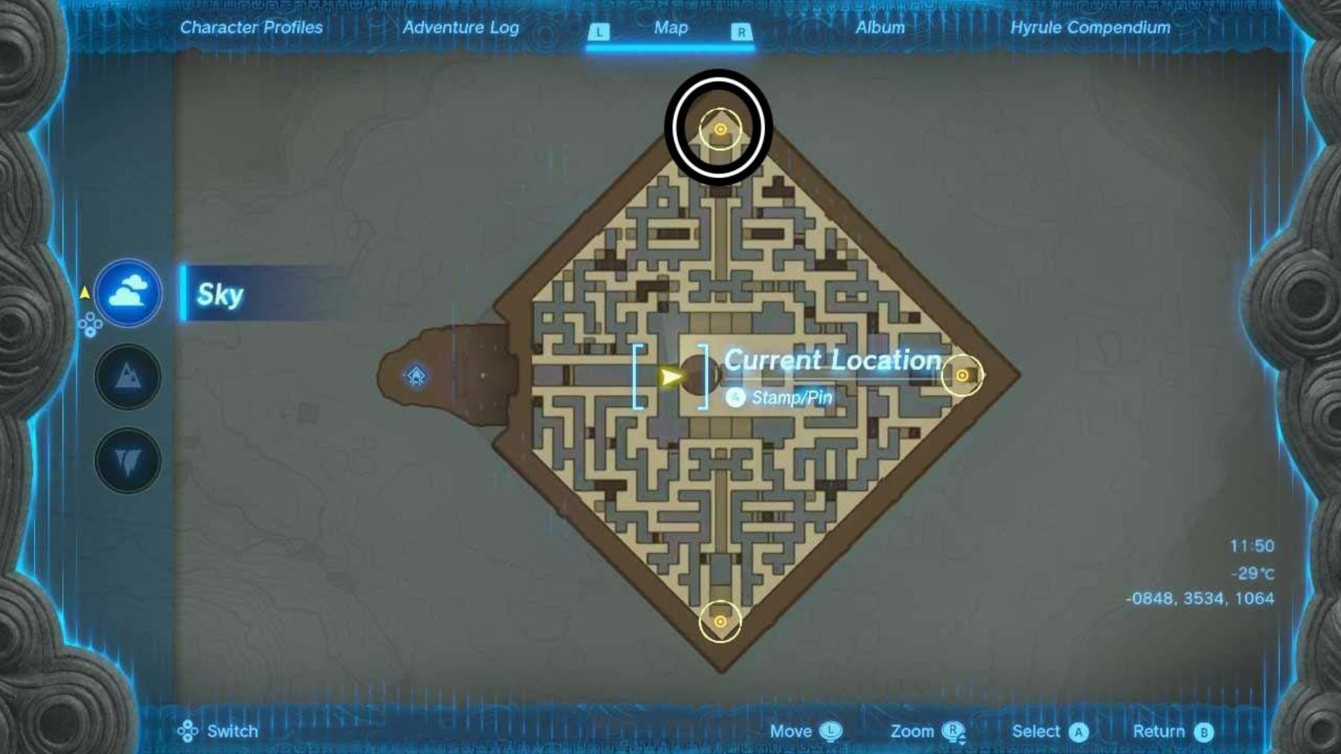 North Lomei Labyrinth walkthrough for Zelda Tears of the Kingdom ...