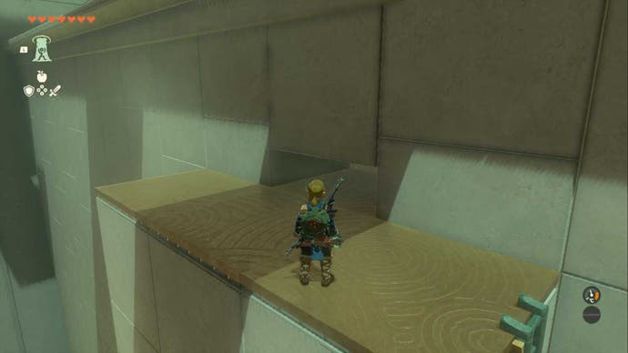 zelda totk orochium shrine crouch spot