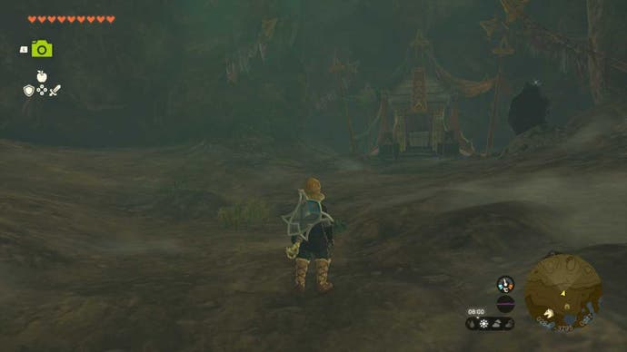 zelda totk puffer beach raised cave ghost helmet chest location