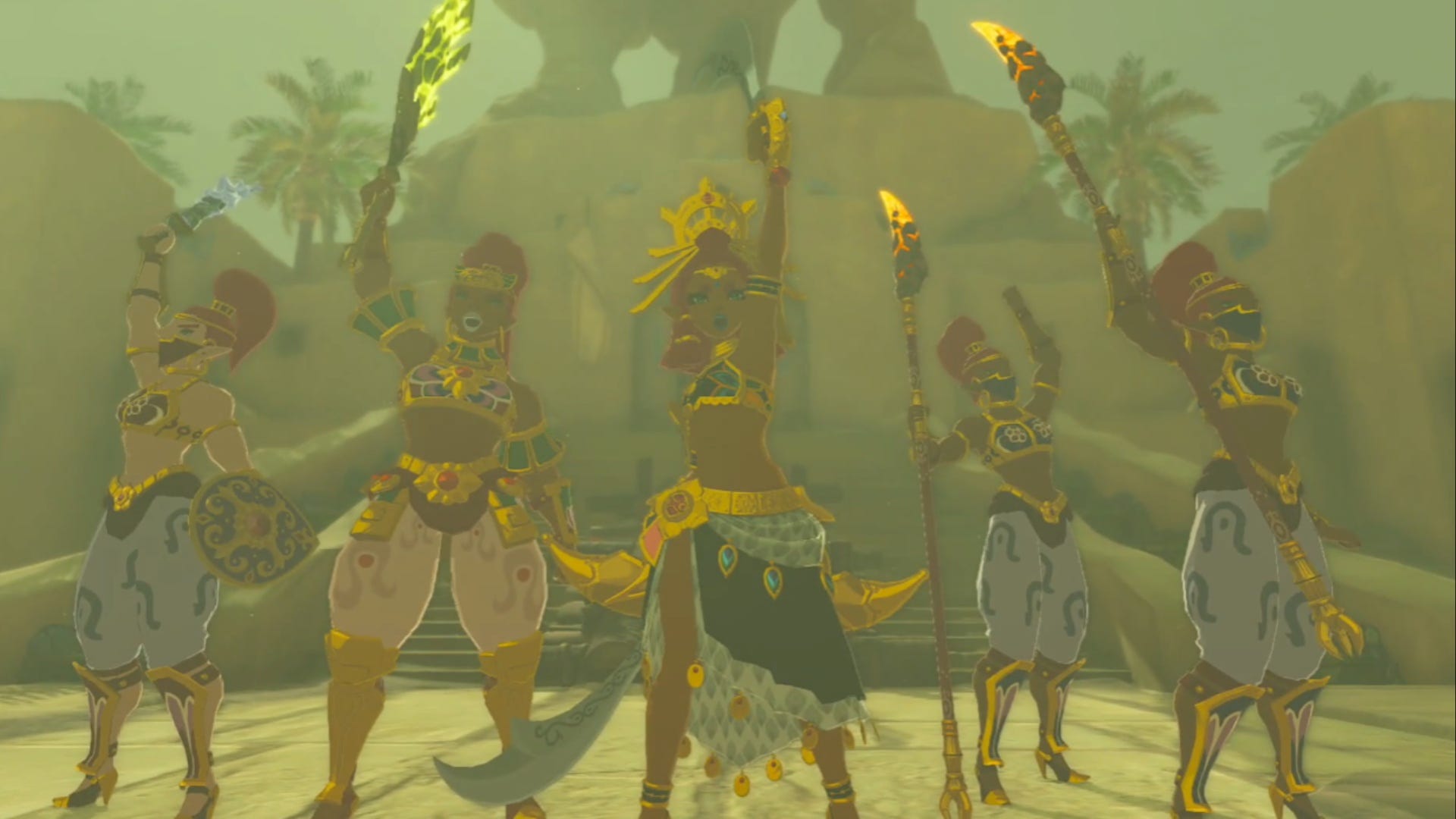 Zelda Tears of the Kingdom Riju of Gerudo Town walkthrough | Eurogamer.net