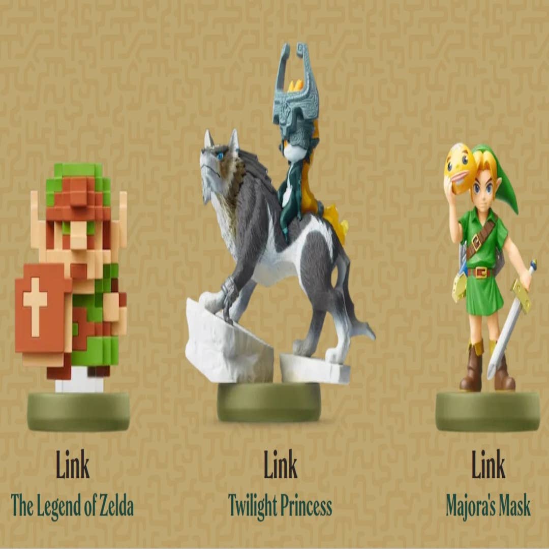 Nintendo Amiibo La Leyenda de Zelda Figura Link Majoras Mask