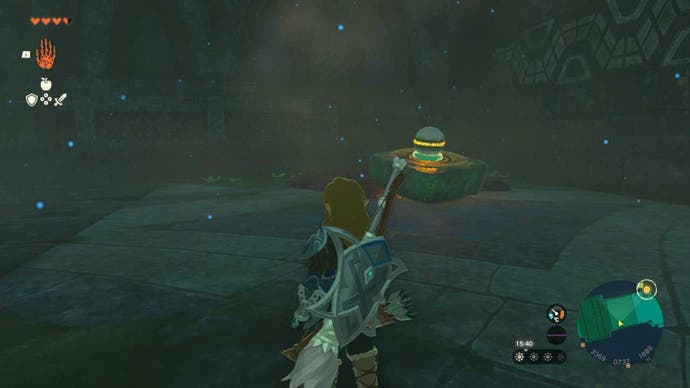 zelda totk water temple pipe two orb stuck to floating platform