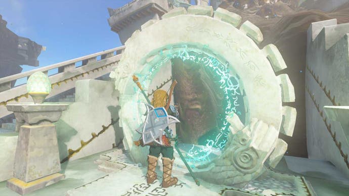 zelda totk water temple zonai gate