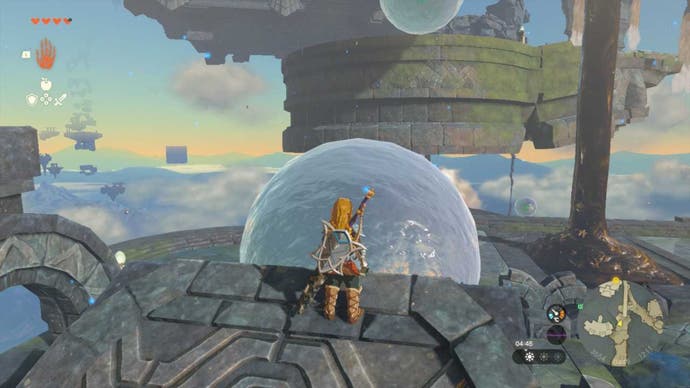 zelda totk wellspring island first bubble ride