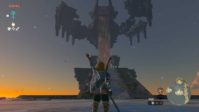 zelda totk wellspring island big ramp to water temple