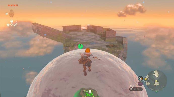 zelda totk wellspring island link riding last bubble zonai