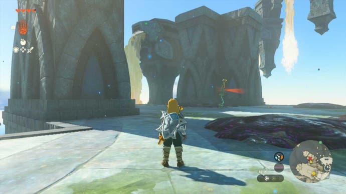 zelda totk wellspring island solo build and stunt