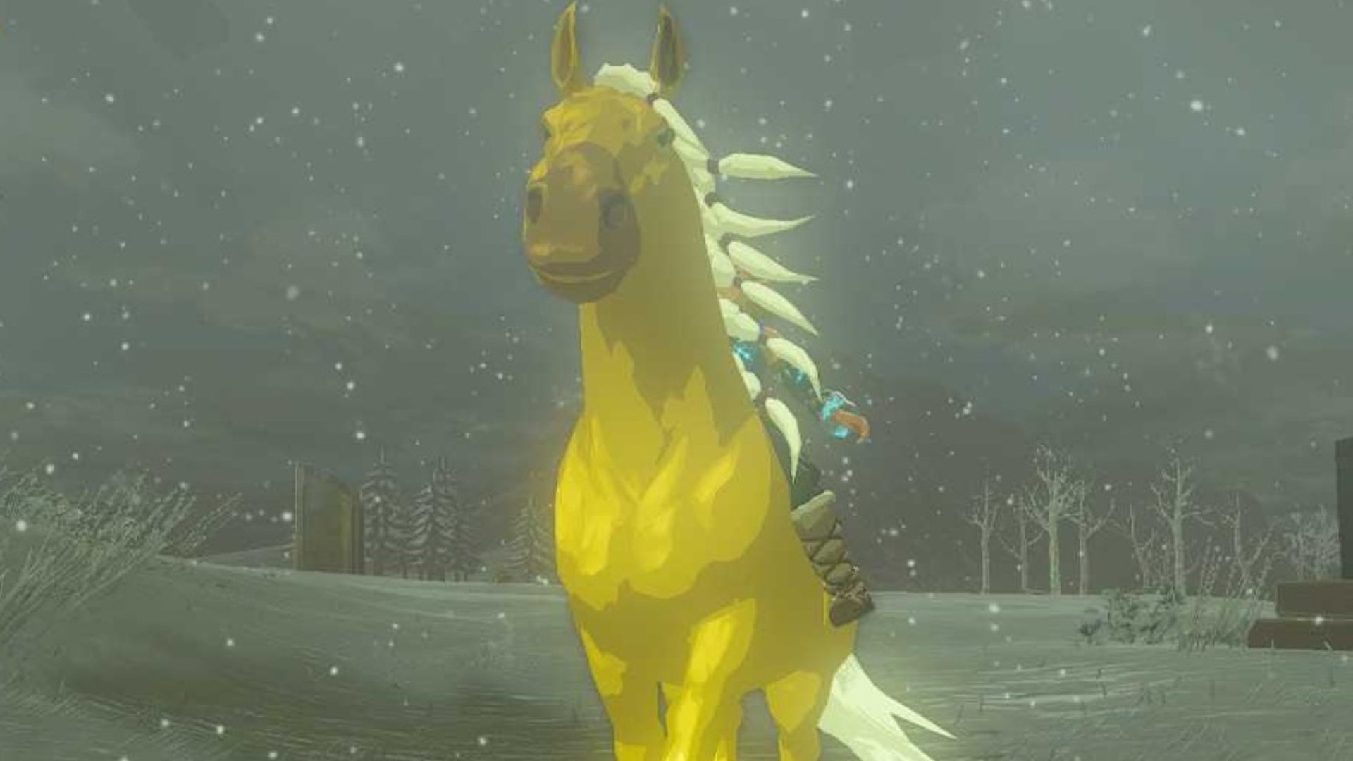 C Mo Conseguir Al Caballo Dorado En The Legend Of Zelda Tears Of The   Zelda Totk Zelda Golden Horse 