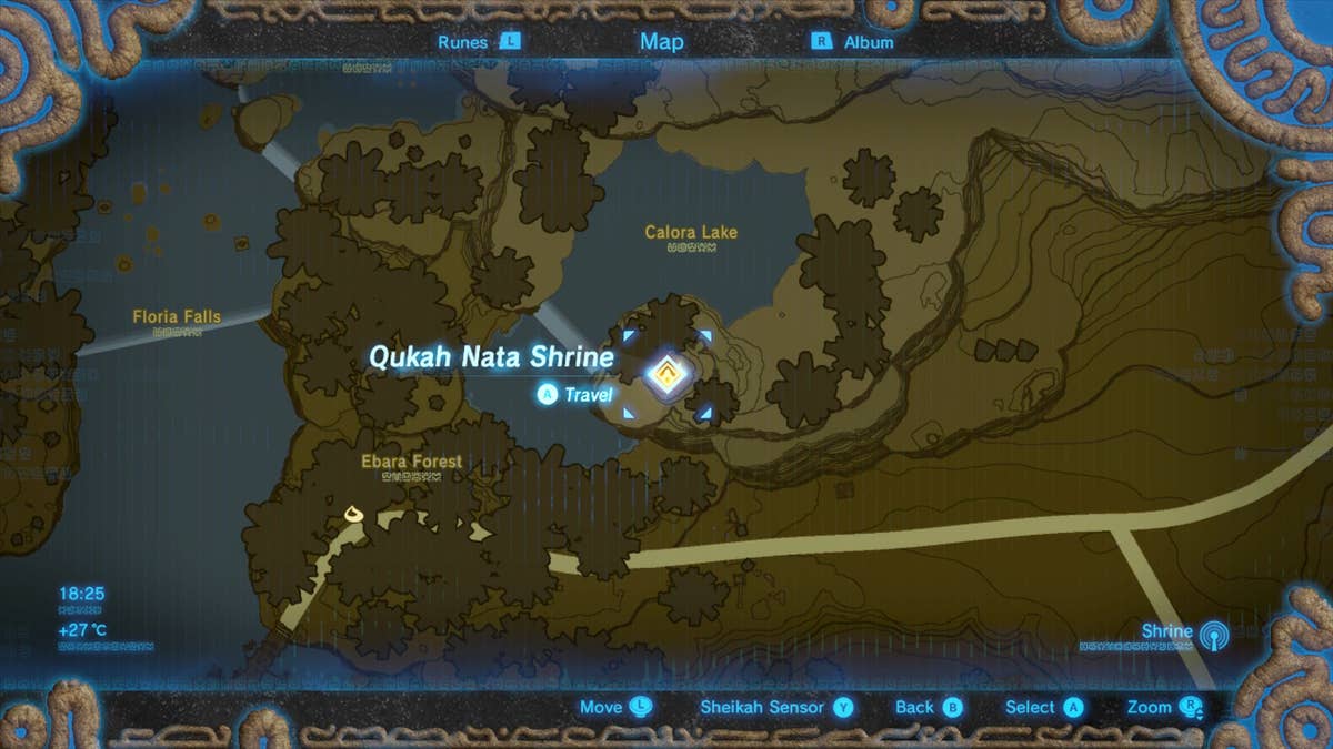 Zelda Breath of the Wild Shrine Locations