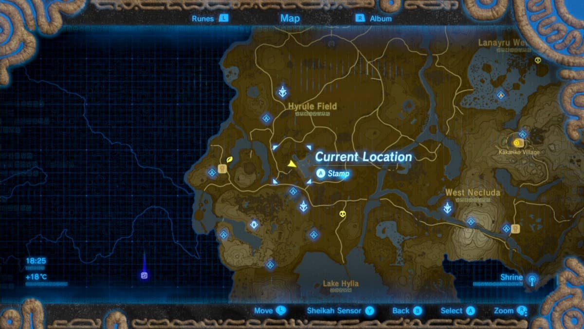 Zelda Breath Of The Wild Memory Location 6 