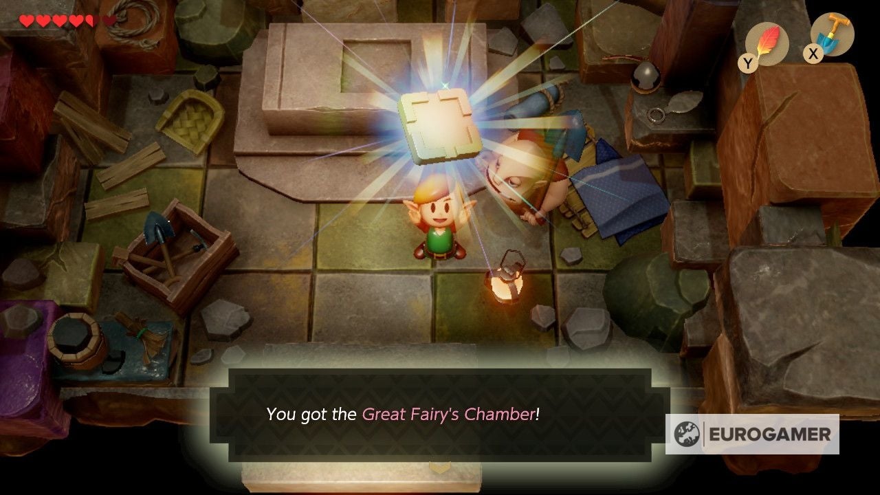 Zelda Link's Awakening Chamber Dungeons How to unlock, save and share