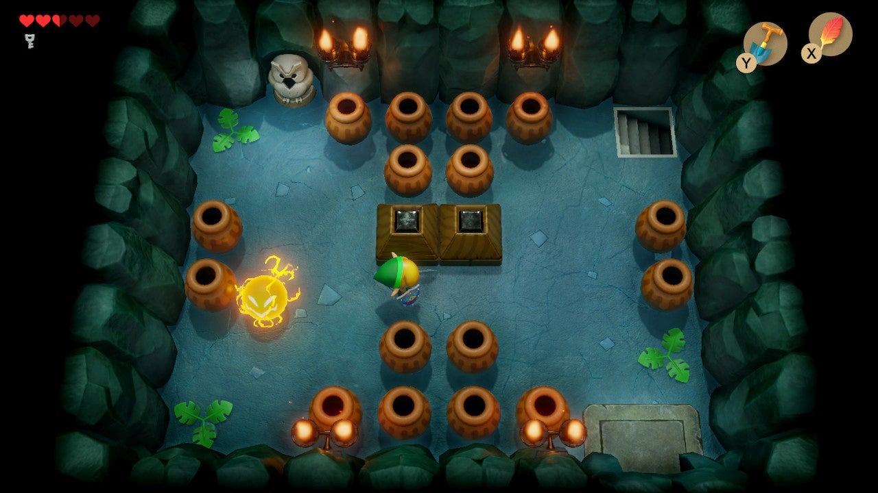 Zelda Link's Awakening (Switch) DschinnGrotte Den 2. Dungeon