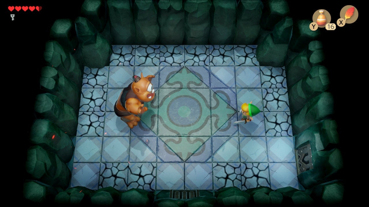 Zelda Link's Awakening (Switch) DschinnGrotte Den 2. Dungeon
