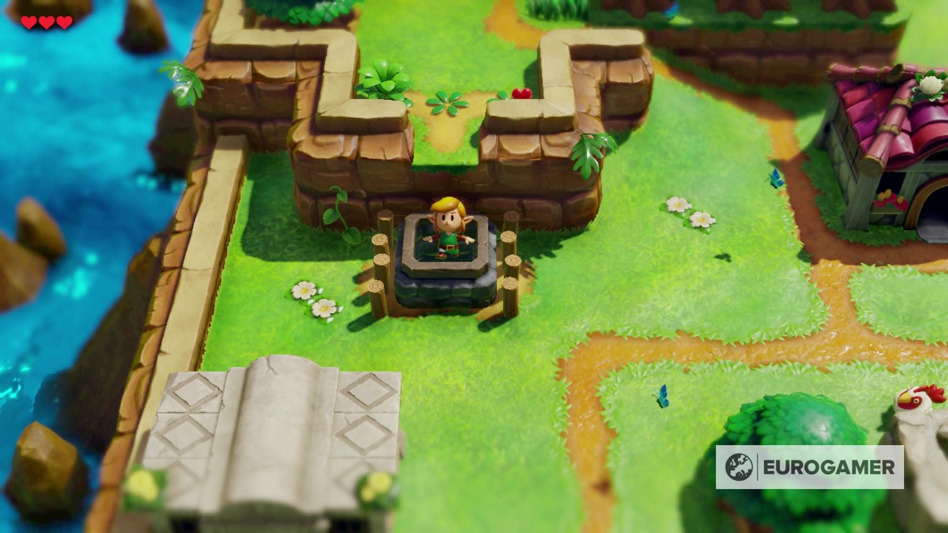 Zelda Link's Awakening Heart Piece locations list