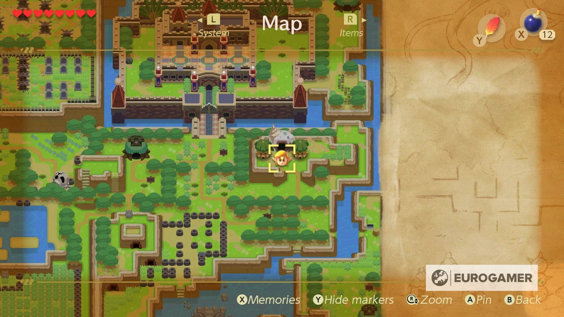 Zelda: Link's Awakening Secret Seashell locations and how to get ...