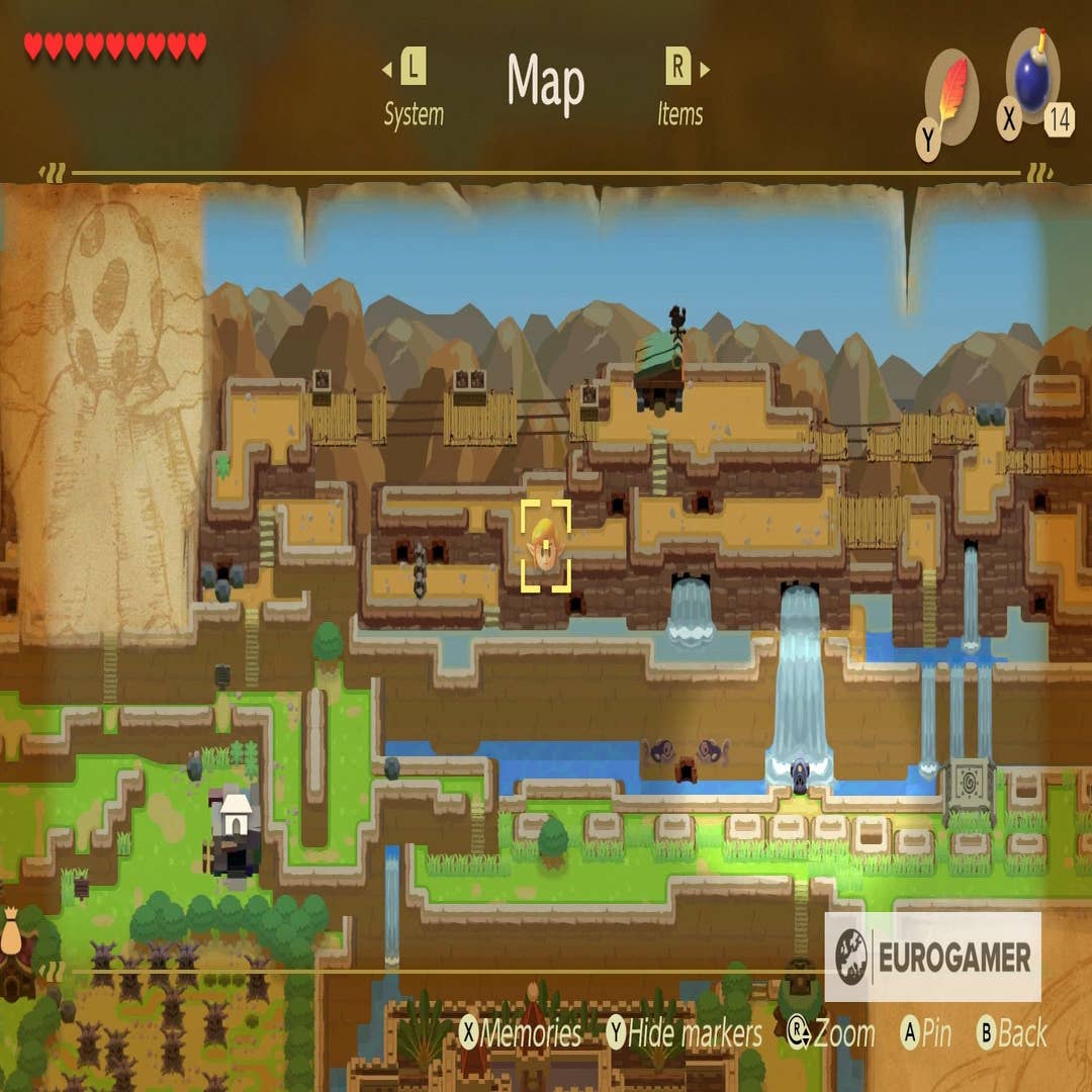 Link's Awakening Mario figure stand location guide - Polygon