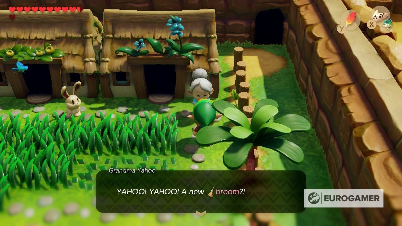 Zelda Link's Awakening trading sequence quest Where to trade the