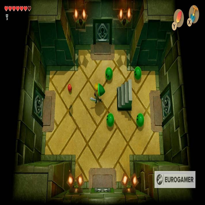 The Legend of Zelda: Link's Awakening - Gameplay Part 3 - Key Cavern!  (Nintendo Switch) 