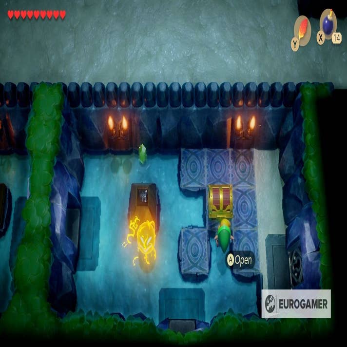 Link's Awakening Angler's Tunnel walkthrough and maps - Polygon