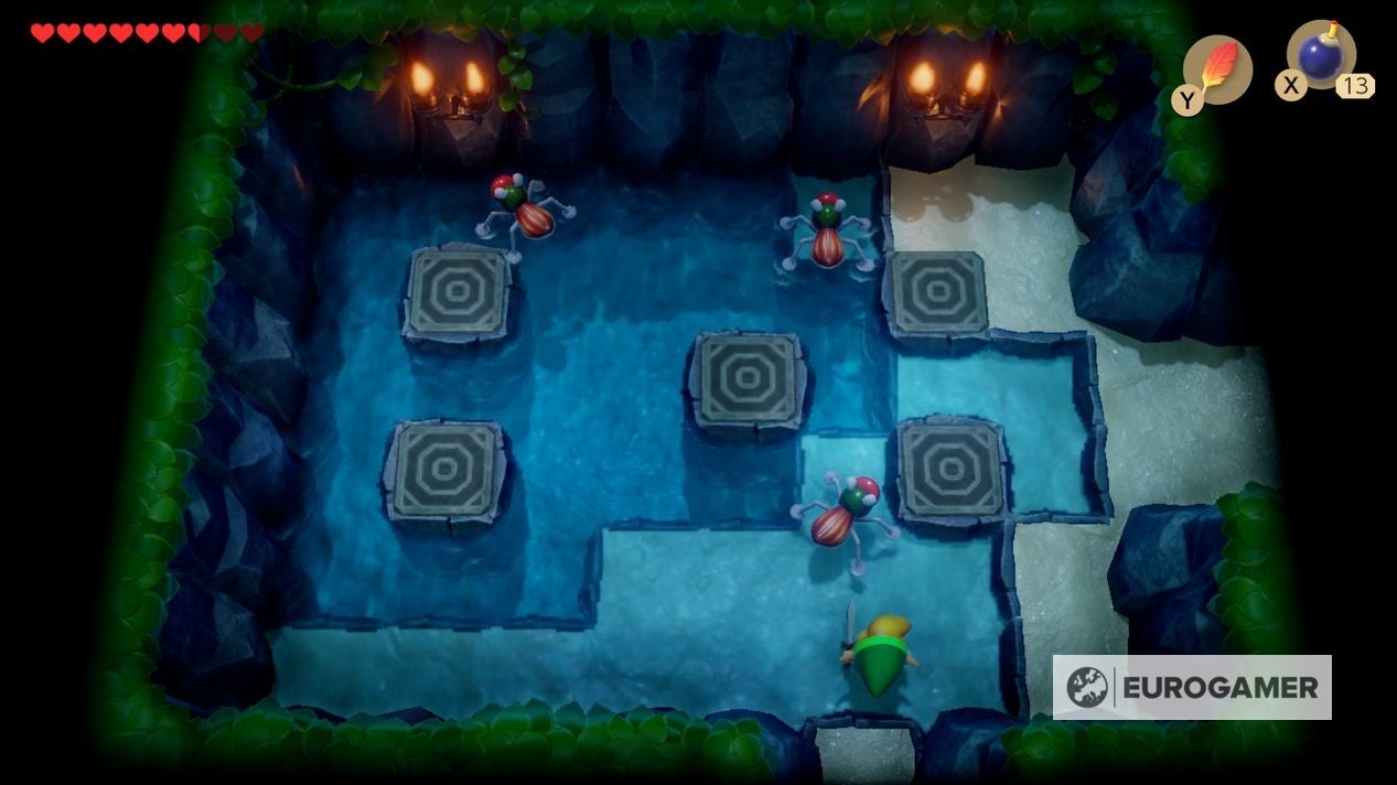 Zelda Link's Awakening Angler's Tunnel dungeon explained, where to