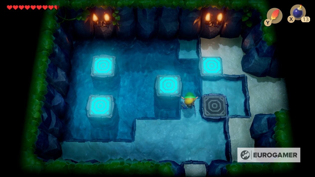 Zelda Link's Awakening Angler's Tunnel dungeon explained, where to get the Flippers