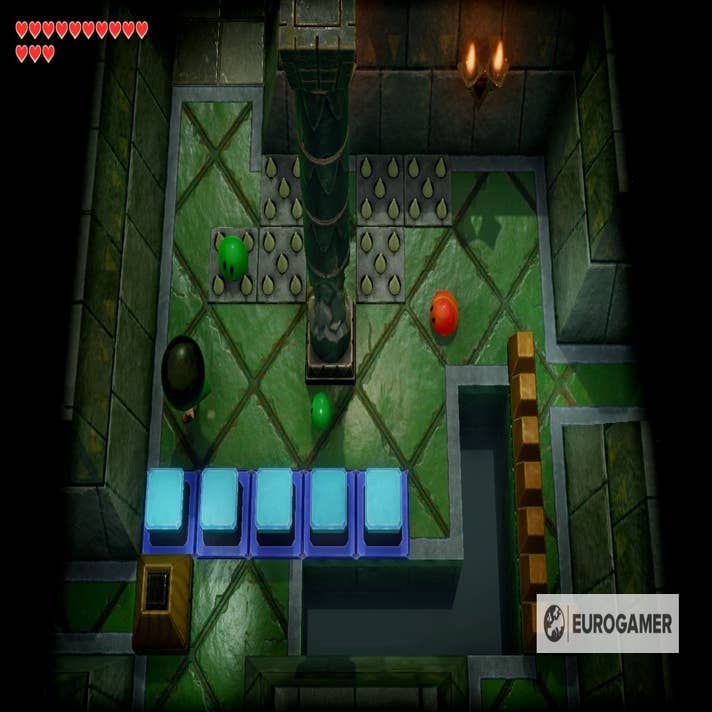 Link's Awakening Eagle's Tower walkthrough and maps - Polygon