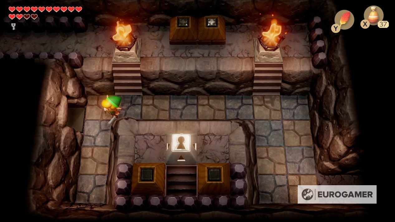 Zelda Link's Awakening Turtle Rock dungeon explored, crystal location explained and how to