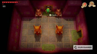 Link's Awakening walkthrough - Face Shrine - Zelda's Palace