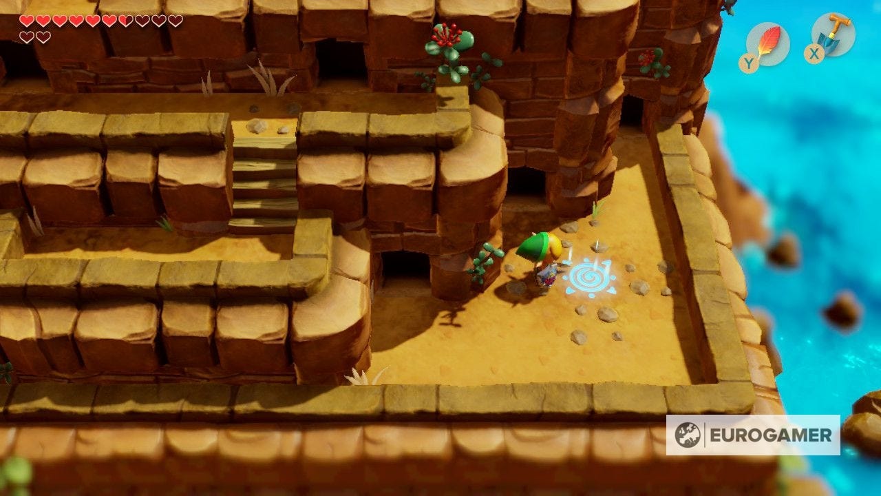 Zelda: Link's Awakening - Bird Key location, Signpost Maze solution and ...