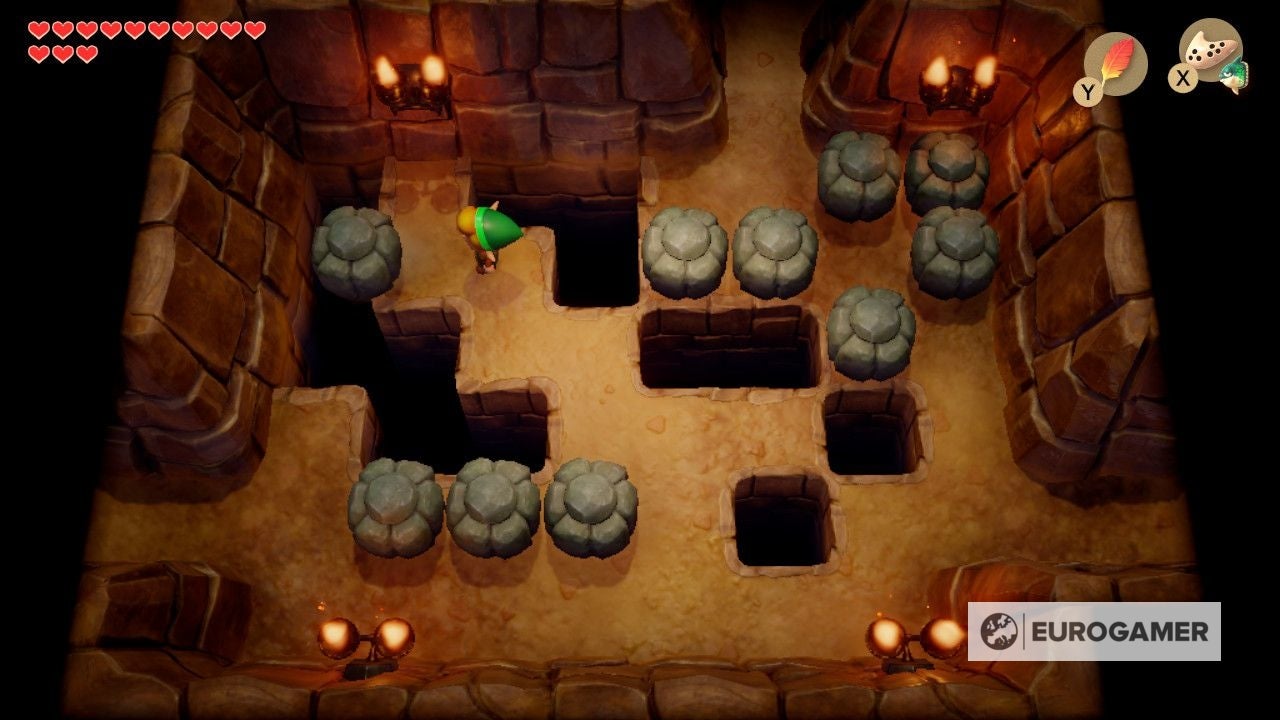 Zelda Link's Awakening Bird Key location, Signpost Maze solution and