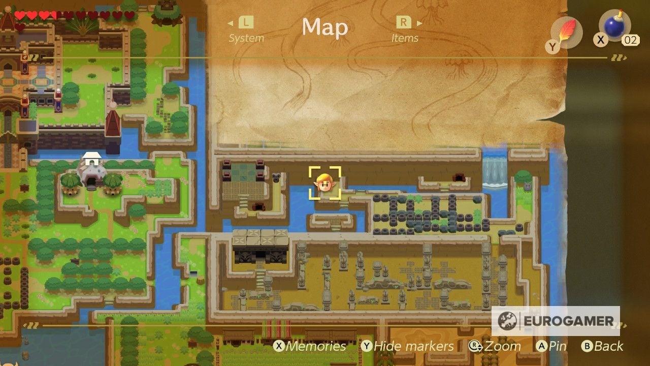 Zelda Link's Awakening Ancient Ruins, Armos Knight boss strategy