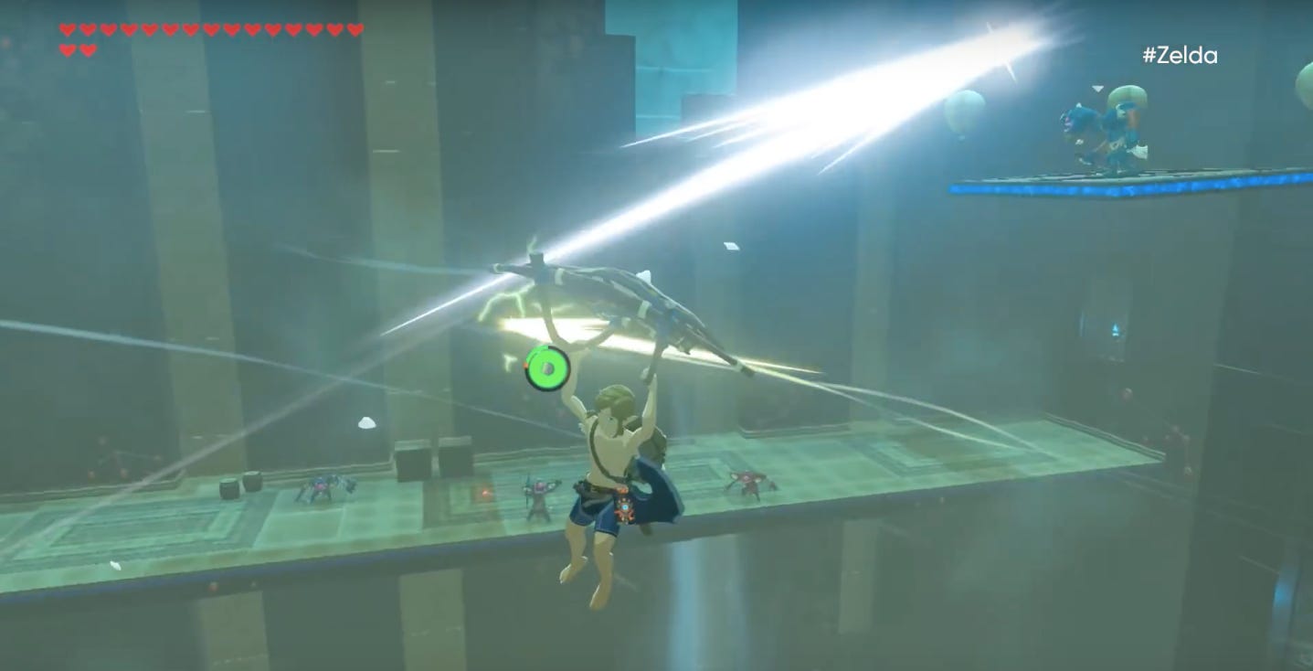Zelda Breath Of The Wild Master-schwert Ohne 13 Herzen Zelda: Breath of the Wild DLC 1 - Prüfung des Schwertes bestehen
