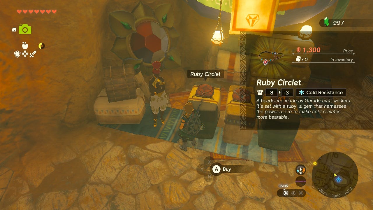 How to get cold resistance in Zelda Tears of the Kingdom | Eurogamer.net