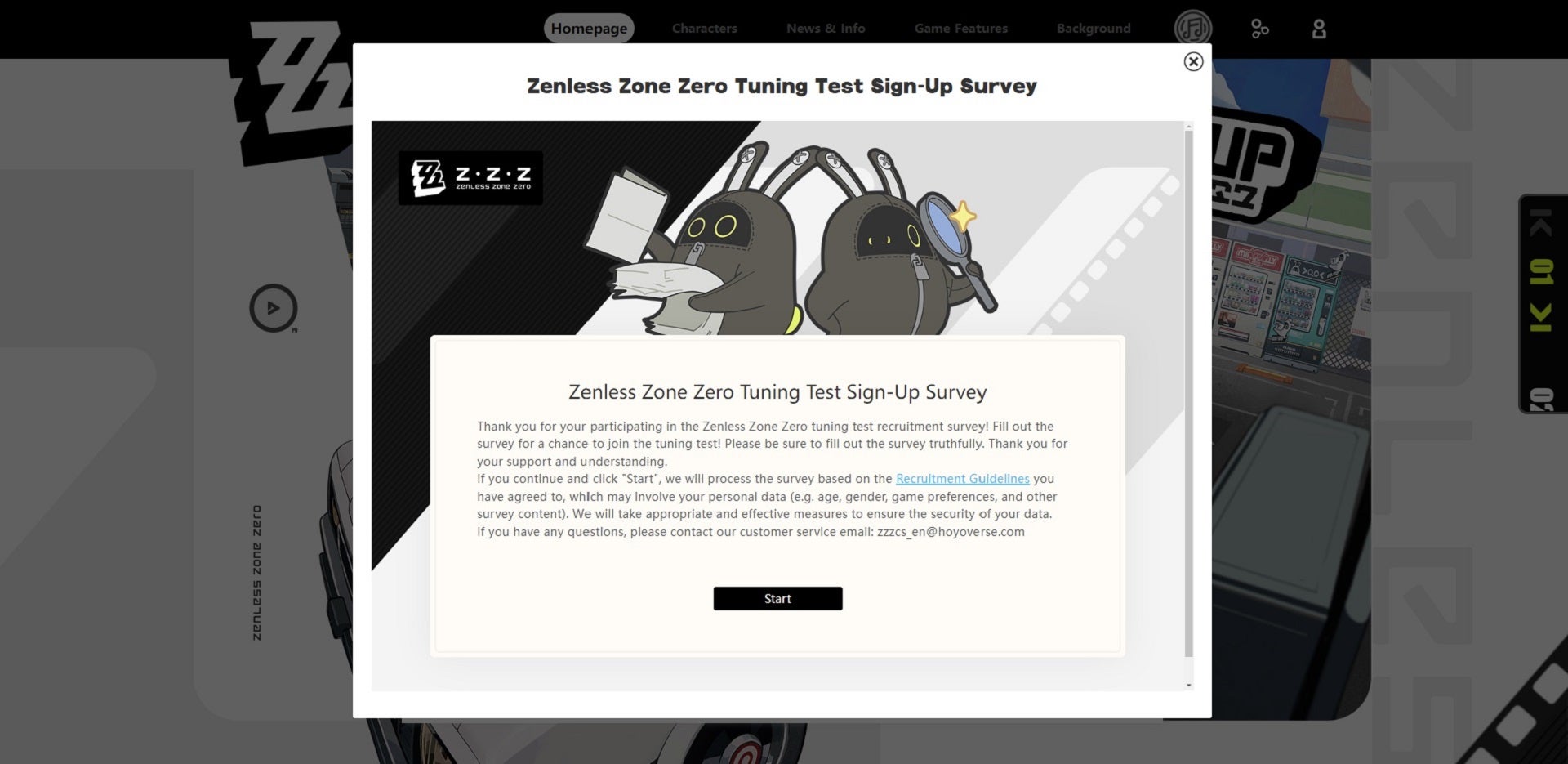 How To Sign Up For The Zenless Zone Zero Beta Tuning Test | Rock Paper ...