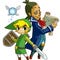 The Legend of Zelda: Phantom Hourglass artwork