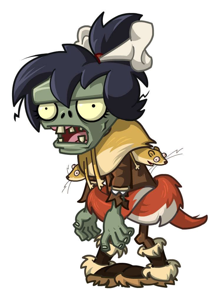 Plants Vs Zombies 2 Zombies   Zombie Iceage Weaselhoarder2 