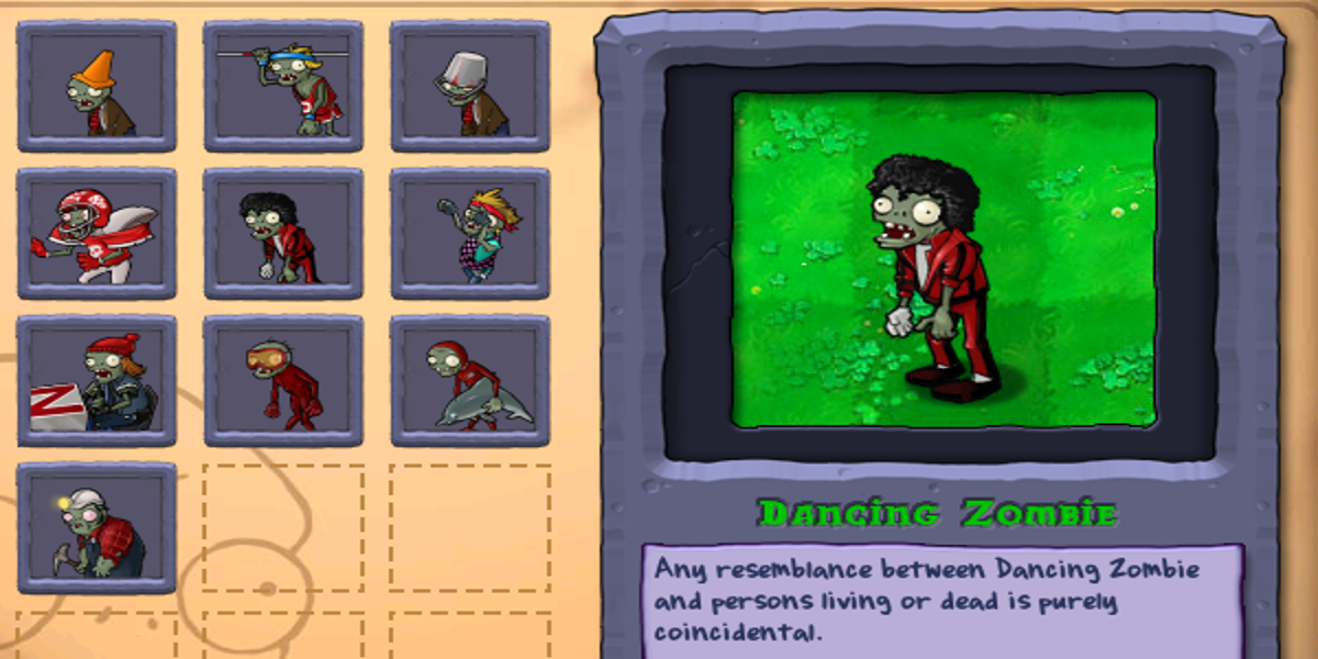 A Michael Zombie in Plants vs Zombies : r/MichaelJackson