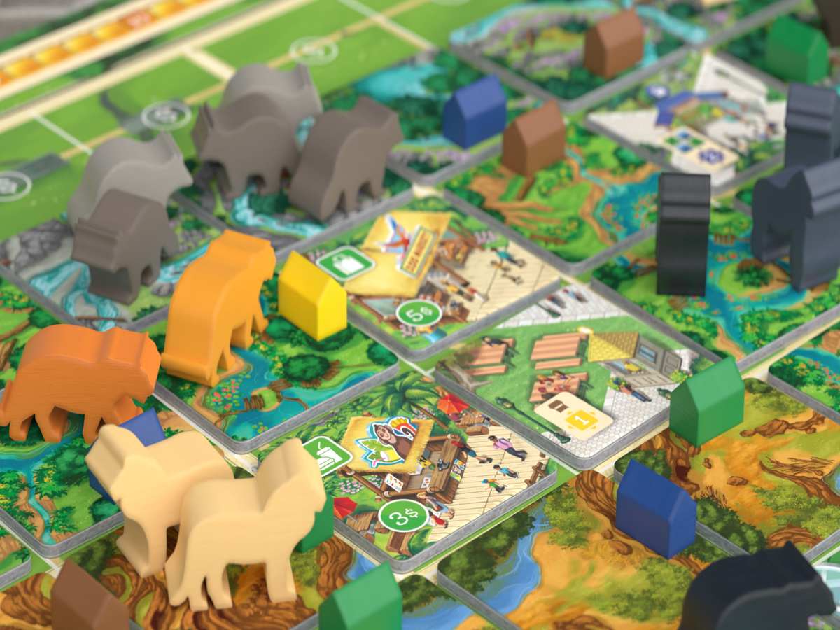 Zoo Tycoon: The Board Game by Treeceratops - Zoo Tycoon: The Board
