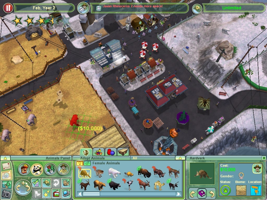 Zoo Tycoon 2 Game